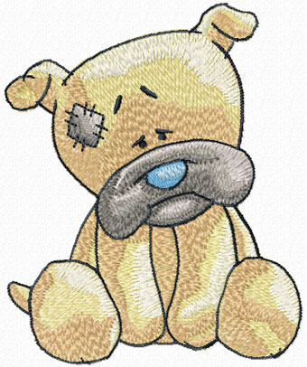 Wrinkles machine embroidery embroidery design